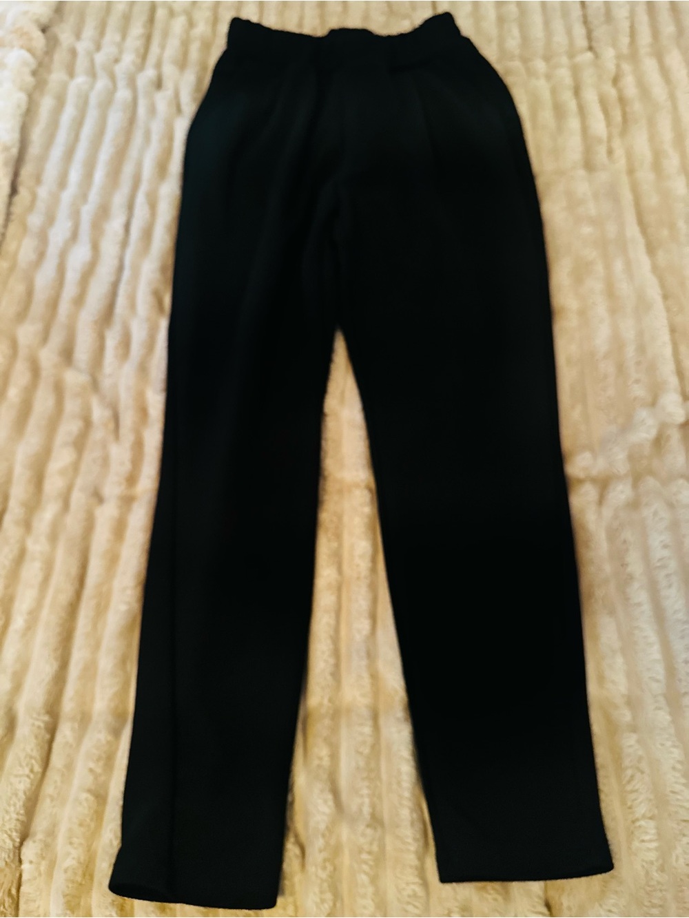 SHEIN Black Women's Straight Leg Dress Pants